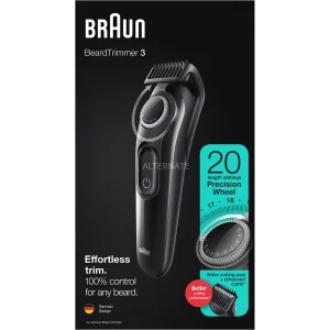 Meilleure vente 🛒 Braun BeardTrimmer 3 BT3322, Tondeuse à Barbe 👏 12