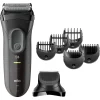 Vente flash 🔥 Braun BeardTrimmer Series 3 3000BT Shave&Style Gris, Rasoir 🎁 22